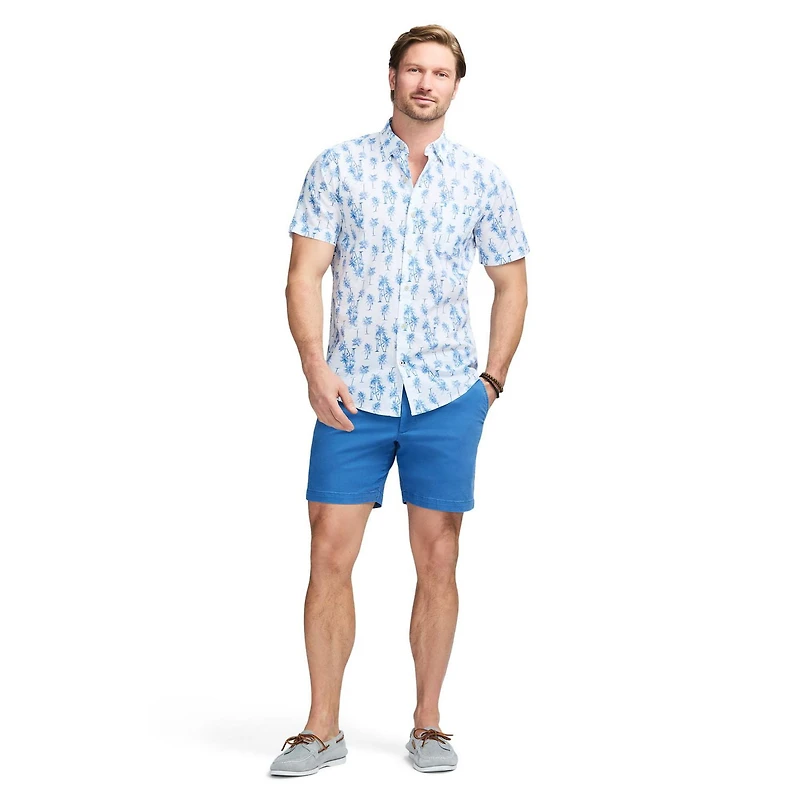 IZOD Dockside Woven Printed Shirt