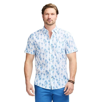 IZOD Dockside Woven Printed Shirt