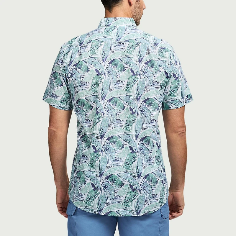 IZOD Dockside Woven Printed Shirt