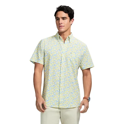 IZOD S/S Breeze Print Shirt
