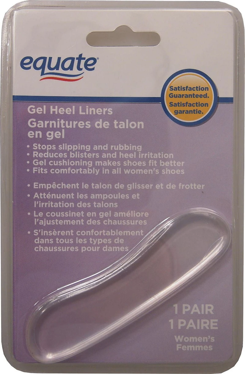 Equate Gel Heel Liner