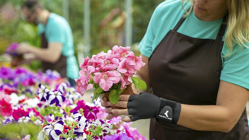 Gant de compression réversible Mueller, noir, taille unique, droitier ou gaucher