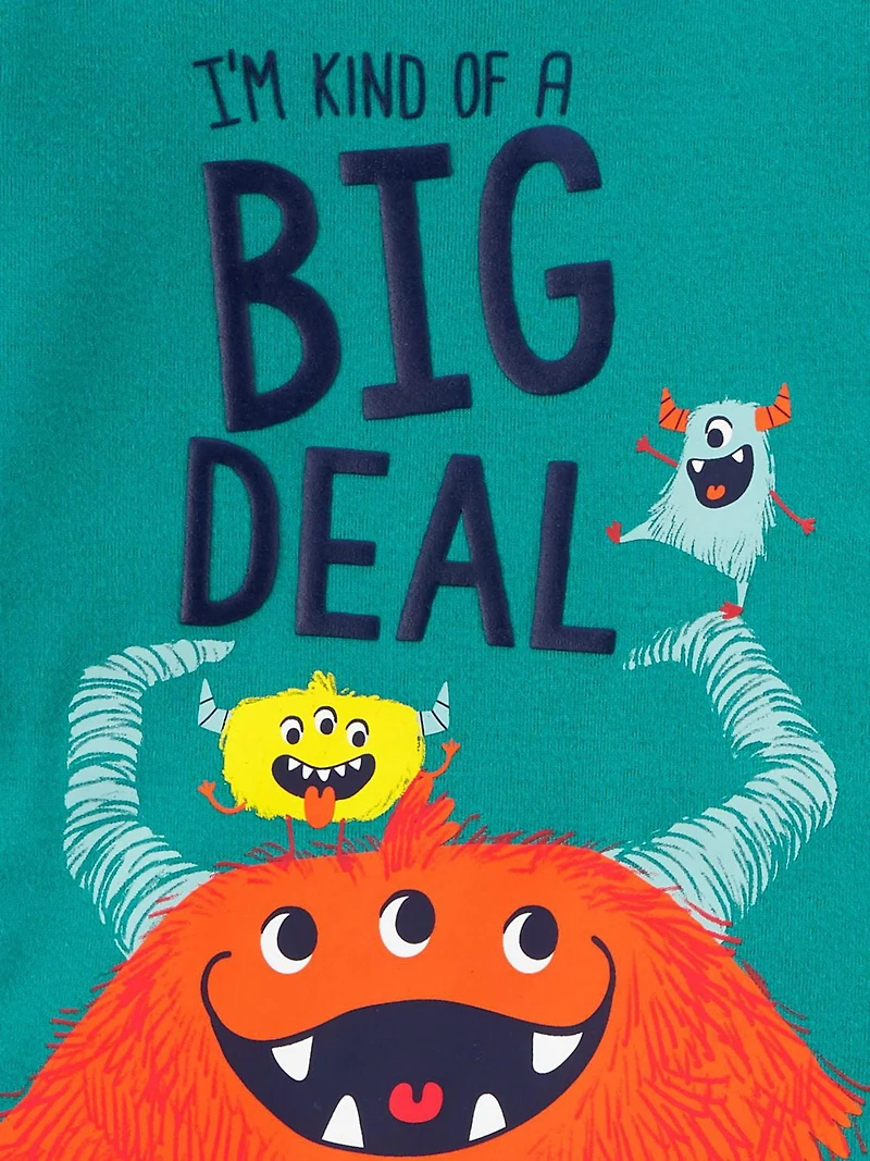 Pyjama 4 pièces pour tout-petit Garcon Coton de  Child of Mine made by Carter’s - Monstre