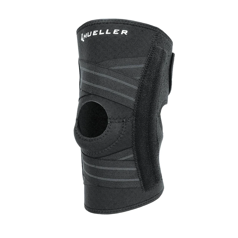 Mueller Self-Adjusting Knee Stabilizer, One Size Fits Most, Black