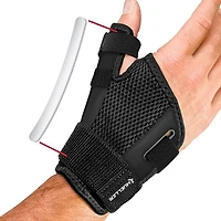 Mueller Reversible Thumb Stabilizer, Black, One Size Fits Most