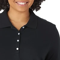 Lee Riders Polo Manches Courtes Grande Taille Pour Femme