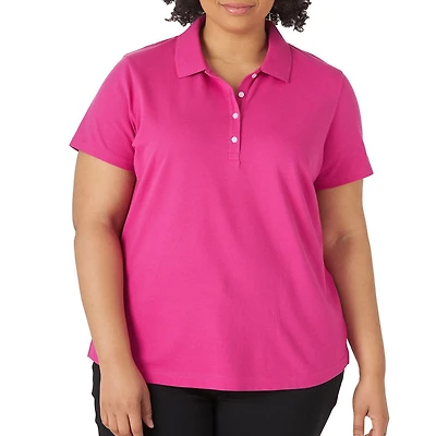 Lee Riders Polo Manches Courtes Grande Taille Pour Femme