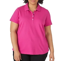 Lee Riders Polo Manches Courtes Grande Taille Pour Femme