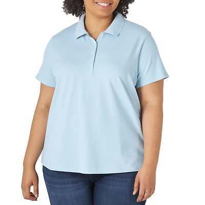 Lee Riders Polo Manches Courtes Grande Taille Pour Femme