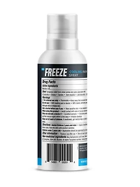X3 Freeze Cold Therapy Pain Relief | 360 Degree Continuous Spray | For Strains & Sprains, Sore Muscles, Backache, Waist, Shoulder & Neck Pain, and More | Non-Staining | Natural Pain relief, 120ml Spray