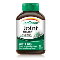 Jamieson Joint Relief Capsules, Natural Eggshell Membrane, Clinically Studied Ingredients, with Vitamin D. Supports Bone Health, Stiffness, and Provides Joint Pain Relief in 5 Days, Non-GMO, Gluten-Free, 30 Count, Proudly Canadian, 30 capsules