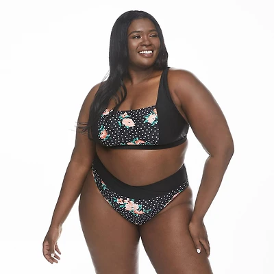 Haut de bikini avec encolure carrée George Plus pour femmes
