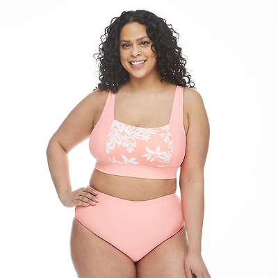 Haut de bikini avec encolure carrée George Plus pour femmes