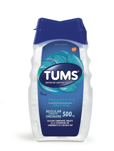 TUMS menthe 150's 150 count menthe