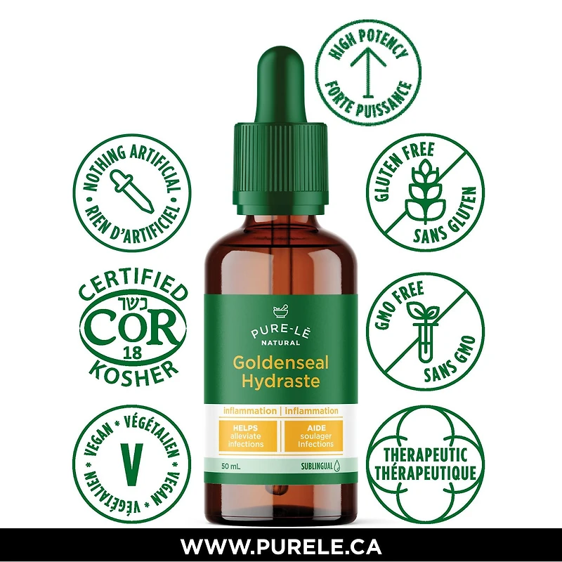 Pure-lē Natural Goldenseal Root Extract