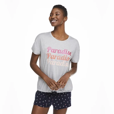 Pyjama 2 pièces en tissu yummy George pour femmes