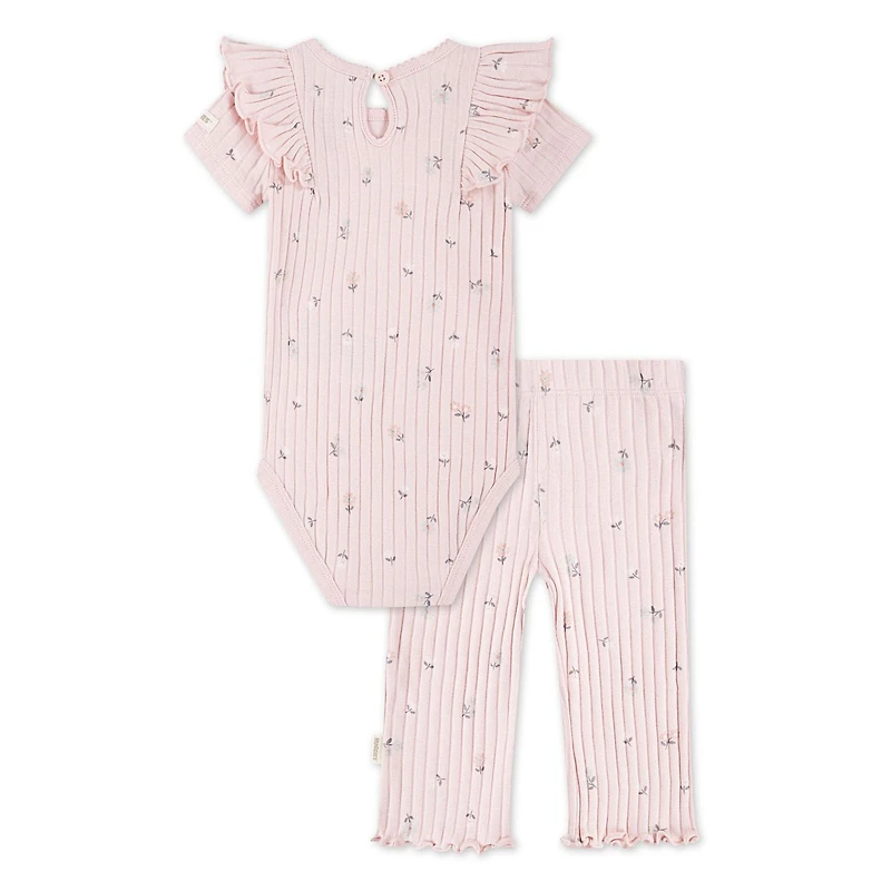 Huggies® Babywear Bodysuit and Pants Set, Sizes: NB0/3M - 9M