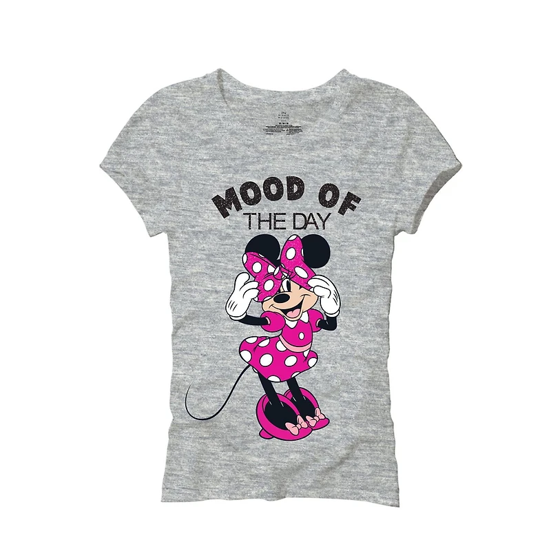 T-shirt à manches courtes Disney Humeur du jour pour fille