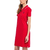 U.S. Polo Assn Robe à pois pour femme
