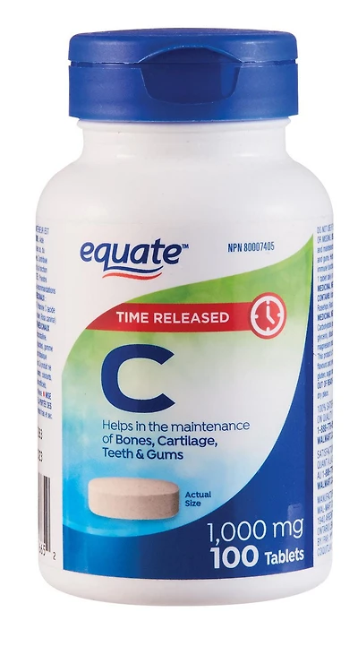 Equate Vitamin C 1000mg Time-Release