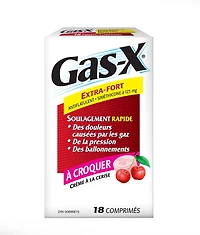 Gas-X Extra Strength Fast Gas Relief Chewables, 18 tablets Cherry