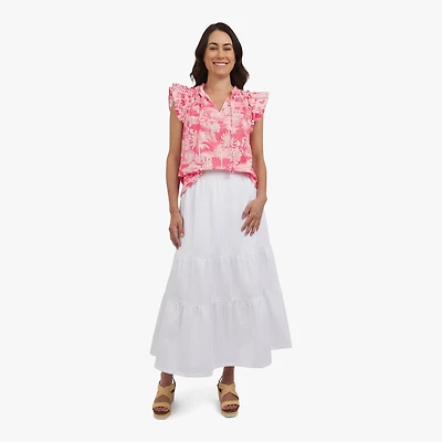 CHAPS MIDI SKIRT, SKIRT