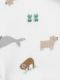 Child of Mine made by Carter's 3Pack Newborn Boys Bodysuits - Sloth