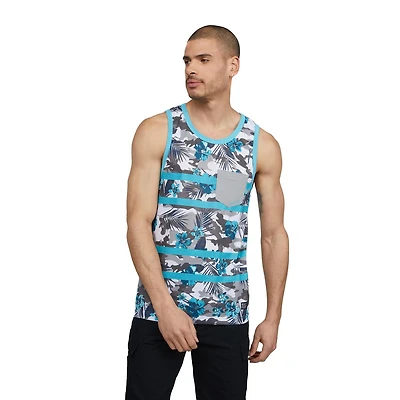 Matix Men’s All-Over Floral Print Tank Top