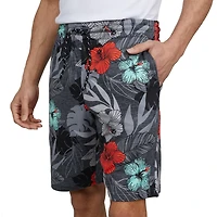 Short polaire technique Matix à imprimé floral pour homme