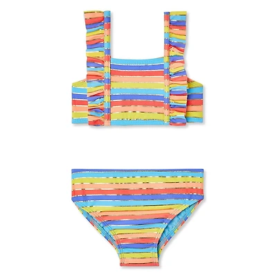 Maillot de bain à volants 2 pièces George pour bébés filles