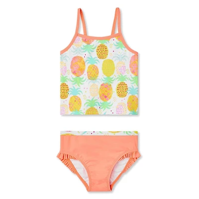 Maillot de bain tankini imprimé 2 pièces George pour petites filles