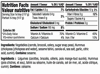 Mann's Veggie Hummus Tray