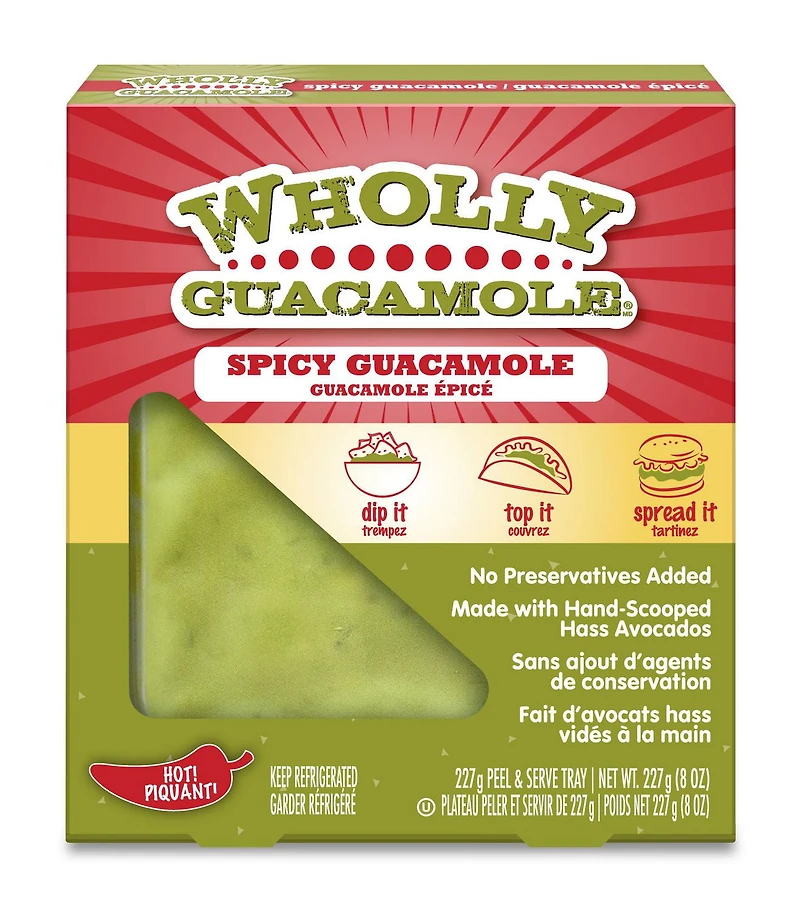 Guacamole épicé Wholly Guacamole