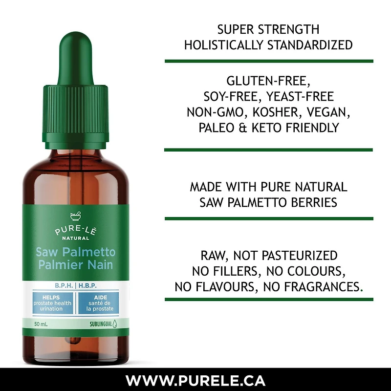 Extrait de baies de palmier nain Pure-lē Natural