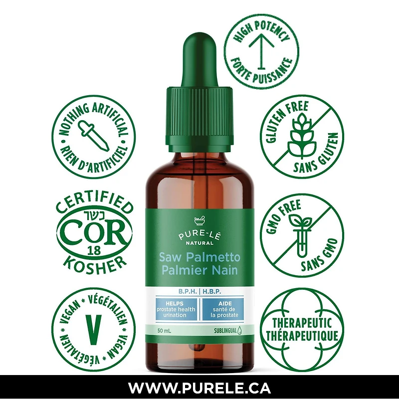 Extrait de baies de palmier nain Pure-lē Natural