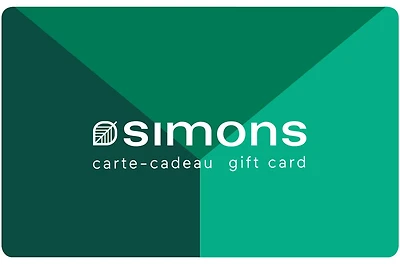 La Maison Simons 50 $ (Livraison par e-mail)