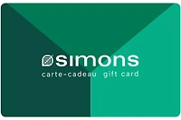 La Maison Simons 50 $ (Livraison par e-mail)