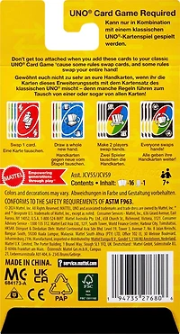 UNO Jeu de cartes Coffrets complémentaires Coffret Échanger Âges 7Y+