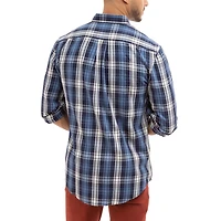 U.S. Polo Assn. Chemise tissée à manches longues pour hommes