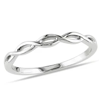 Asteria Fashion Infinity 14 K White Gold Ring