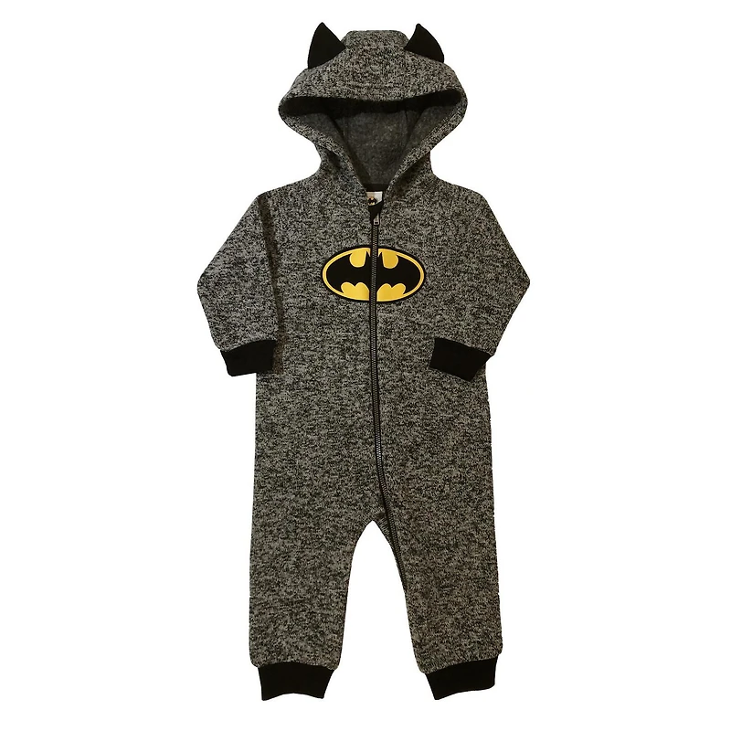Batman Combinaison à Capuchon en tricot pull pour Garçons à manches longues