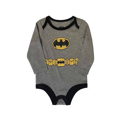 Warner's Batman Boys long sleeve jersey Bodysuit