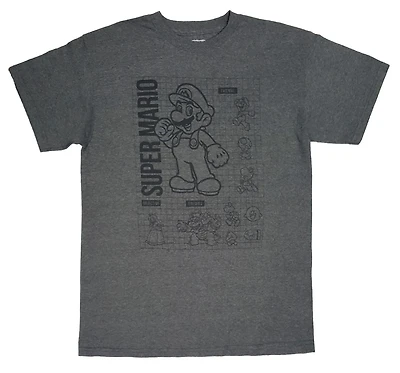 Super Mario Men's Short Sleeve T-Shirt
