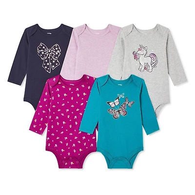 Lot de 5 cache-couches George pour bébés filles