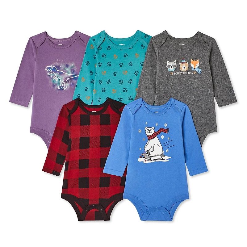 Lot de 5 cache-couches George pour bébés garçons