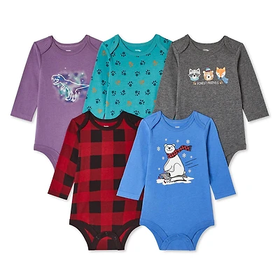Lot de 5 cache-couches George pour bébés garçons
