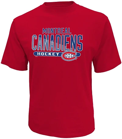 NHL Men's Montreal Canadiens Crew Neck short Sleeve Classic Fit T-Shirt