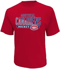 NHL Men's Montreal Canadiens Crew Neck short Sleeve Classic Fit T-Shirt