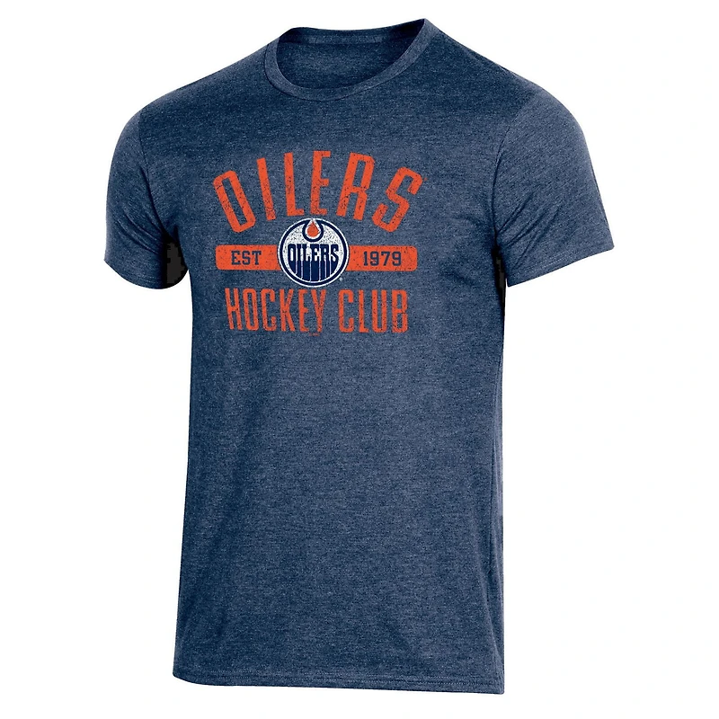 NHL Men's Edmonton Oilers Crew Neck short Sleeve Classic Fit T-Shirt