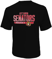 NHL Men's Ottawa Senators Crew Neck short Sleeve Classic Fit T-Shirt